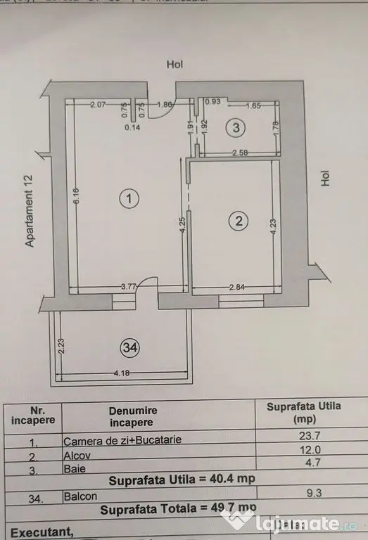 Tomis plus kaufland -apartament tip studio - Constanta (Constanta)