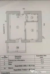 Tomis plus kaufland -apartament tip studio 