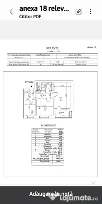 Vând apartament 2 camere Teiul Doamnei-Nada Florilor