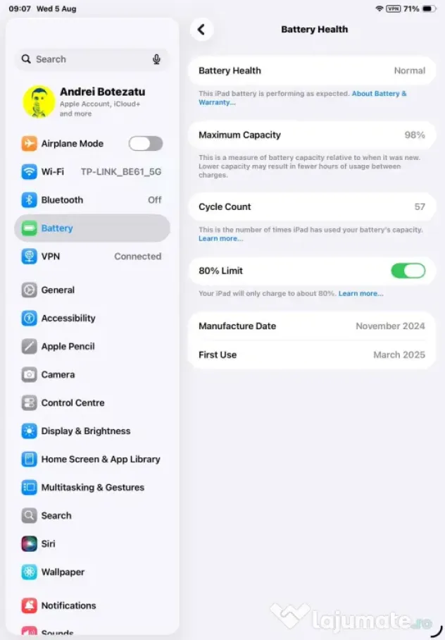 🍎 Apple iPad 11 (A16) – 128GB – Wi-Fi – YELLOW 💛