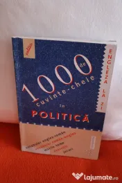 Carte „1000 de cuvinte-cheie in politica - Engleza la zi” (Editura Compania) 