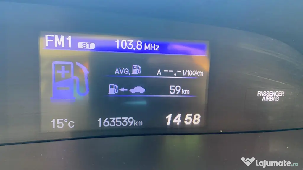 Vând Honda Civic 4D Sedan – 1.8 i-VTEC, 142 CP, Euro 6 – Unic proprietar