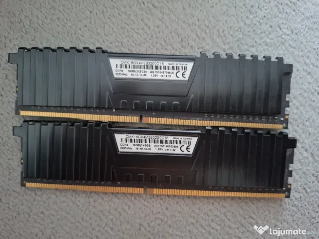 Kit Memorie RAM Corsair Vengeance LPX 16GB (2x8GB) DDR4 3200MHz CL16