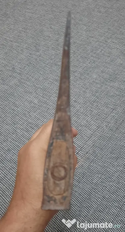 Toporisca mica de mana 18 cm. lama 40 cm. coada