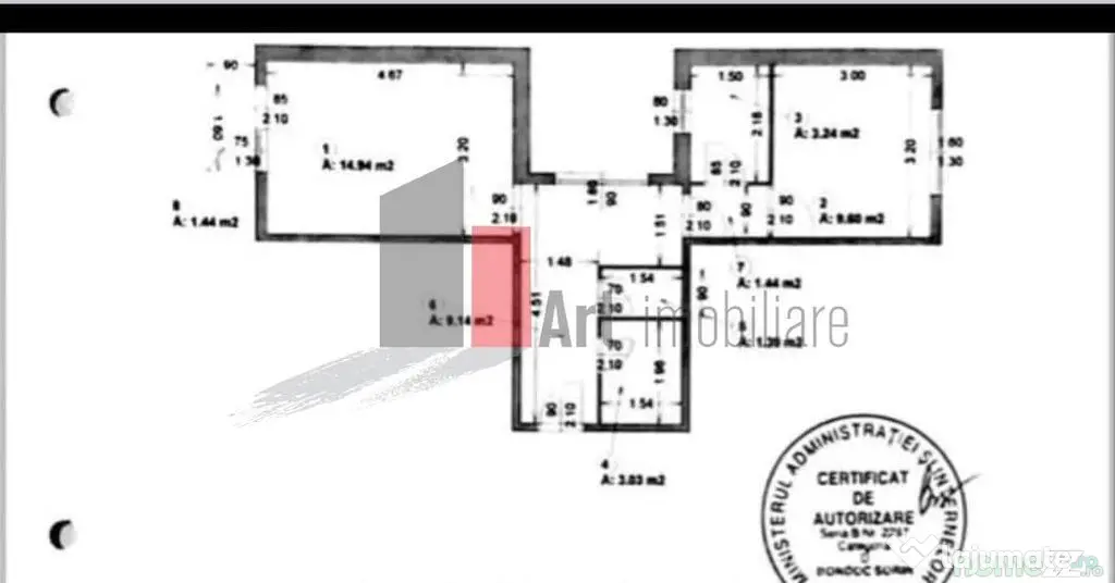 2 camere Dr. Taberei Romancierilor - Bucuresti (Bucuresti-Ilfov)