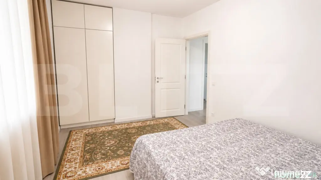 Apartament 2 camere modern, 60 mp, etaj intermediar, zona Vi - Lunca Cetatuii (Iasi)