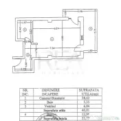 2 camere Aviației decomandat, parcare, et. 3, an 2016, 54 m