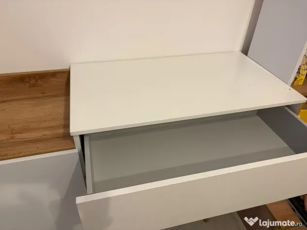 Comodă alba 147/80 cm