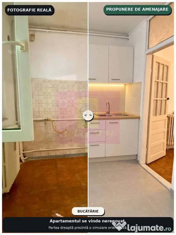 2 camere, 40,4 mp, parter, Aleea Petrăchești, de renovat - Bucuresti (Bucuresti-Ilfov)
