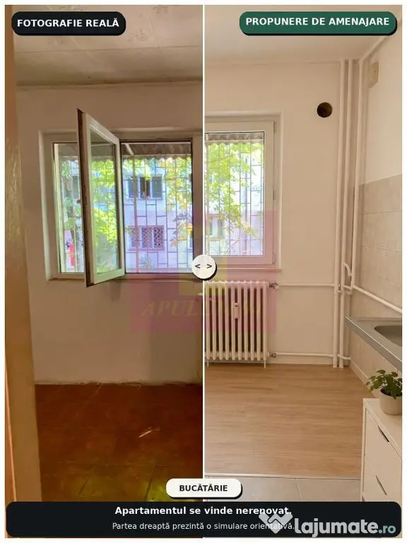 2 camere, 40,4 mp, parter, Aleea Petrăchești, de renovat - Bucuresti (Bucuresti-Ilfov)