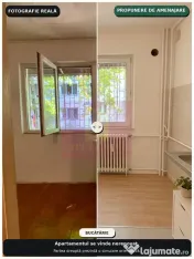 2 camere, 40,4 mp, parter, Aleea Petrăchești, de renovat