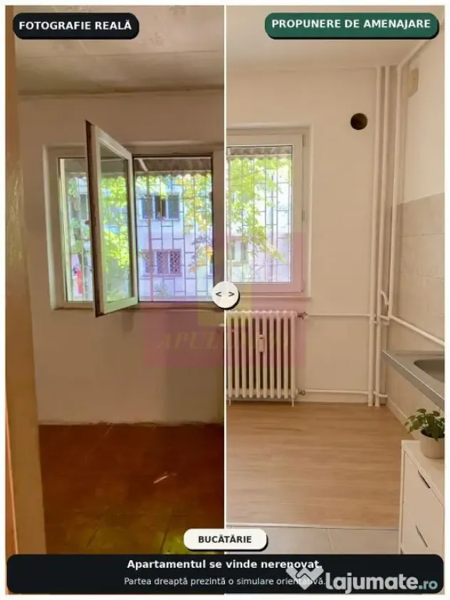2 camere, 40,4 mp, parter, Aleea Petrăchești, de renovat - Bucuresti (Bucuresti-Ilfov)