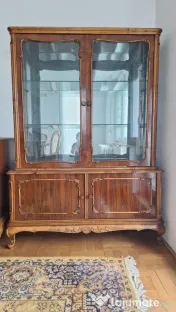 Vând sufragerie completă în stil clasic/vintage, cu influențe Baroc-Rococo, 
