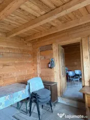 Lapusel, cabana traditionala cu priveliste la lac 