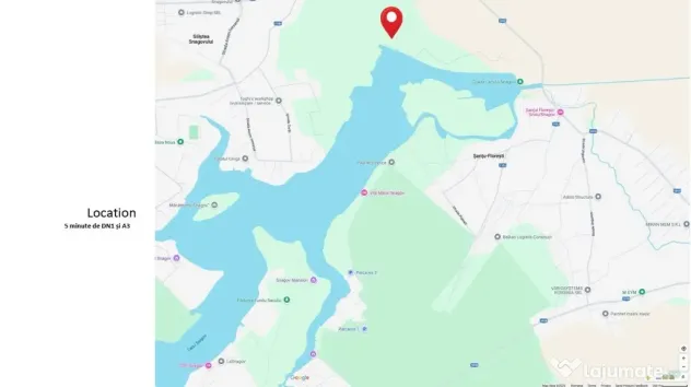 Teren intravilan 17 m deschidere Lac Silistea Snagovului 5000mp - Snagov (Bucuresti-Ilfov)