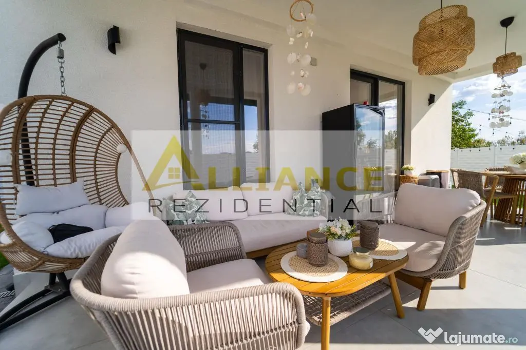 CASA INDIVIDUALA P+M | 4 CAMERE | TEREN 370 MP | BERCENI | MOBILATA - Berceni (Bucuresti-Ilfov)