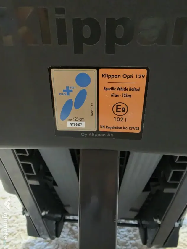 Scaun auto Rear-Facing Klippan Opti129 – Stare foarte bună / Plus Test