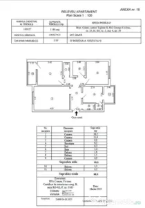 Galați, schimb apartament 3 camere Tiglina 2 cu ap. 2 cam.