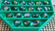 Bile din  sticla pentru pop it set de 10 bucati 