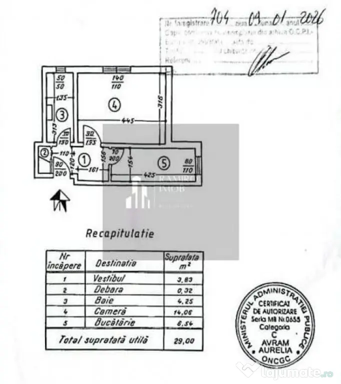 Garsoniera Vitan / Centrala Proprie - Bucuresti (Bucuresti-Ilfov)