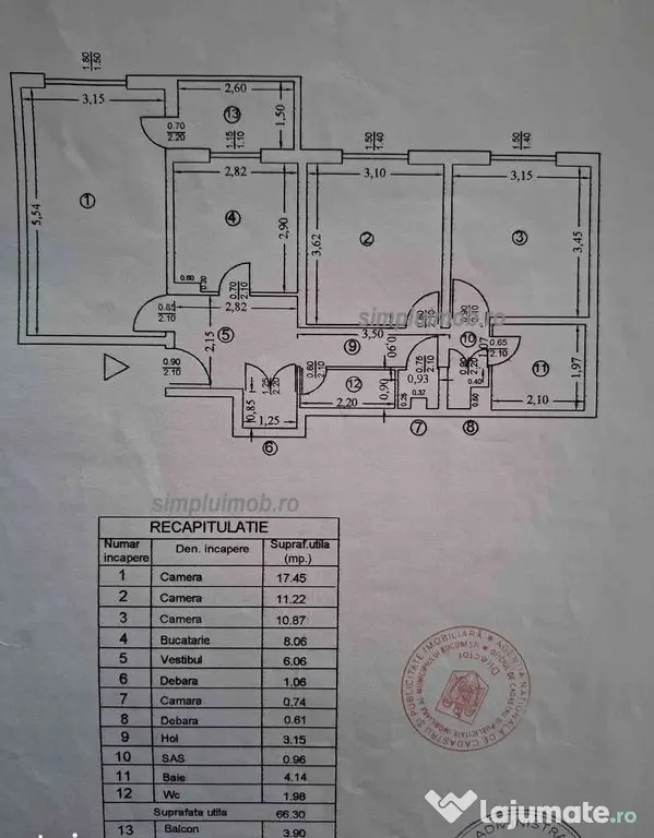 Apartament 3 camere Metrou Piata Sudului Sun Plaza Sector 4 - Bucuresti (Bucuresti-Ilfov)