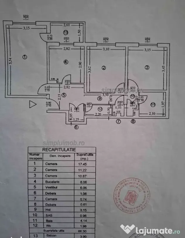 Apartament 3 camere Metrou Piata Sudului Sun Plaza Sector 4 - Bucuresti (Bucuresti-Ilfov)