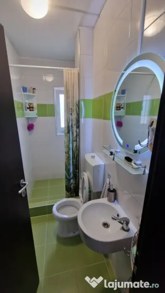 Apartament 3 cam | 71 m² utili | 2 băi | 2 balcoane | Parcare | Mobilat | Etaj 2