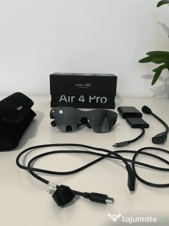 RayNeo Air 4 Pro + HDMI Adapter + USB-C Adapter | Bundle complet