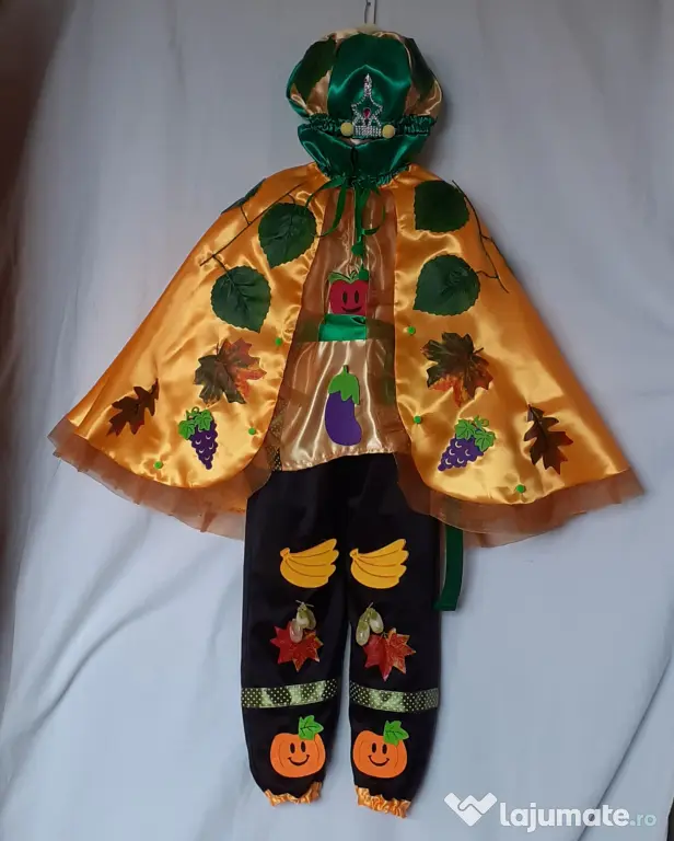 Costum Printul toamnei pentru copii3-4-5-6-7 ani,185 lei