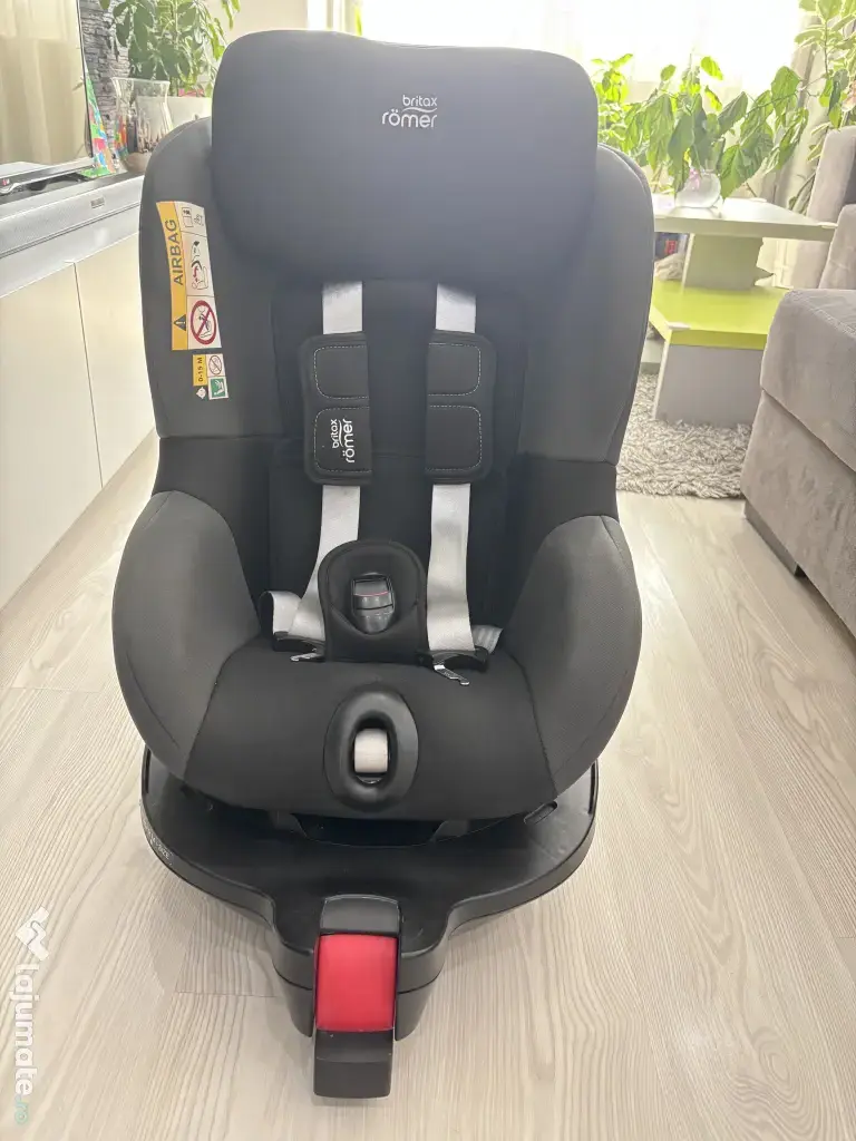 Scaun Britax Römer, rotativ, 360º, cu bază ISOFIX, 3 luni-4 ani, 61-105 cm, 20 kg
