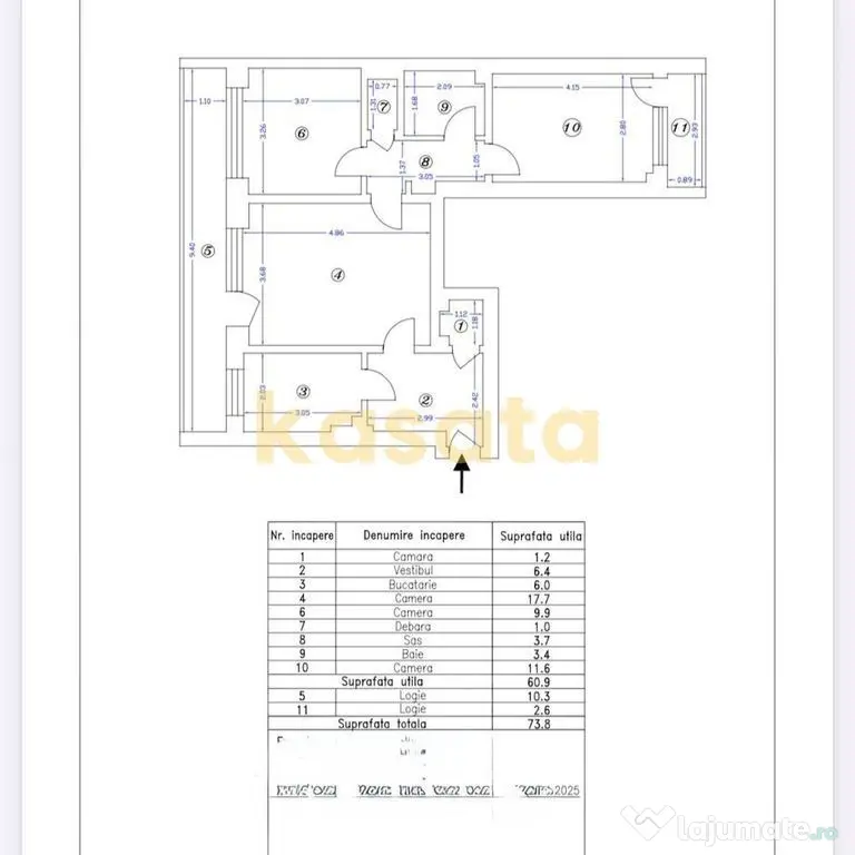 3 CAMERE | M.BRAVU - IANCULUI | METROU 3MIN | 2 BALCOANE | ETAJ 4 - Bucuresti (Bucuresti-Ilfov)