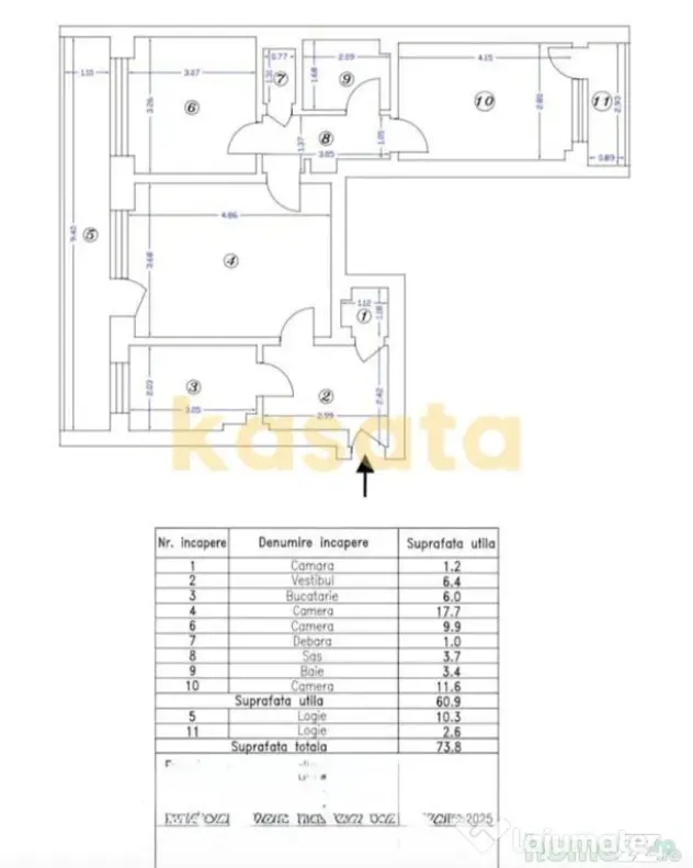 3 CAMERE | M.BRAVU - IANCULUI | METROU 3MIN | 2 BALCOANE | ETAJ 4 - Bucuresti (Bucuresti-Ilfov)