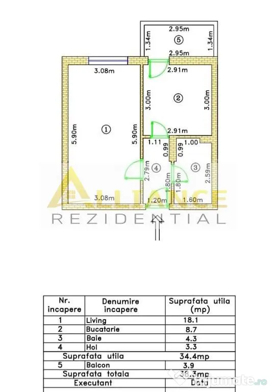 SUPER PRET METROU BERCENI 6 MIN PE JOS - GATA SAU DIN CONSTRUCTIE - Popesti Leordeni (Bucuresti-Ilfov)