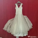 Rochie de mireasă tip Prințesă / A-Line, din tull fluid, mărimea 38-40