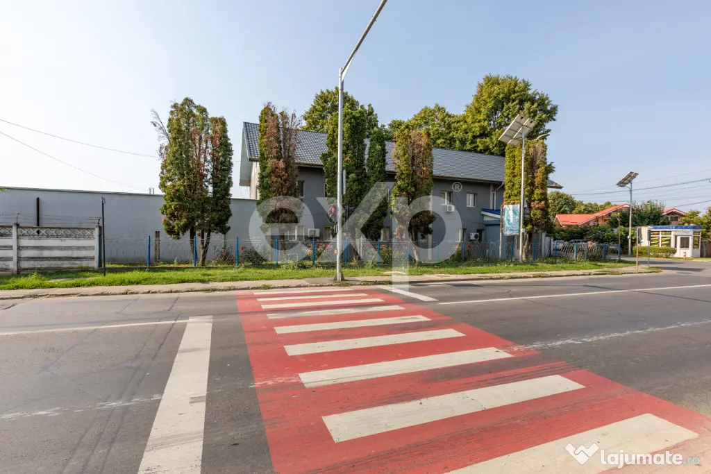 DE ÎNCHIRIAT | Clădire de birouri P+1 | 476 mp | Cal Moine - Margineni (Bacau)