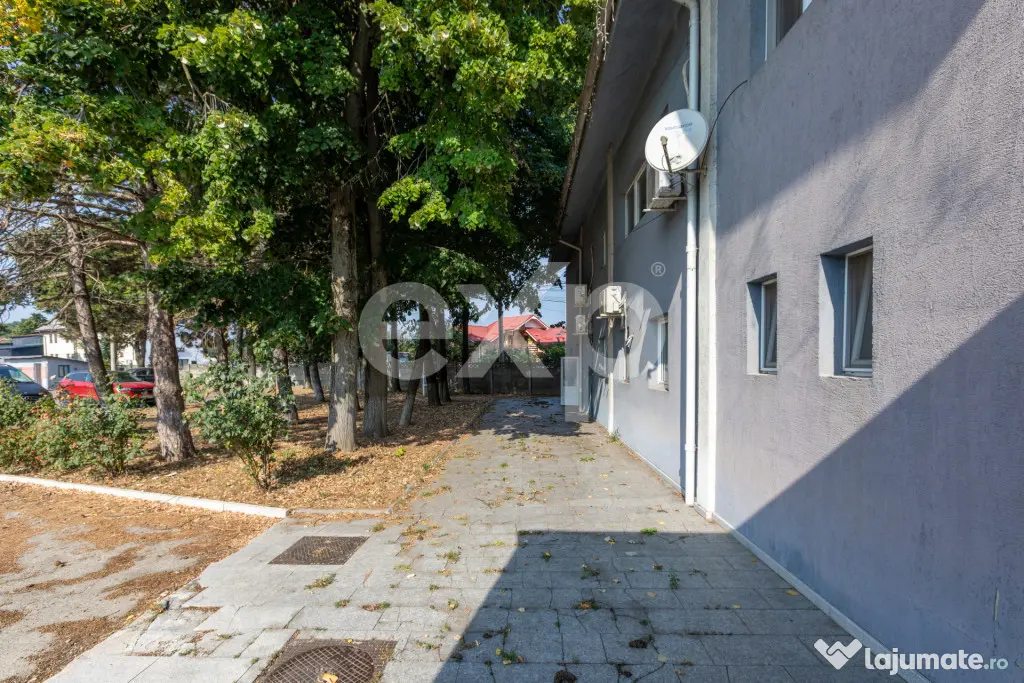 DE ÎNCHIRIAT | Clădire de birouri P+1 | 476 mp | Cal Moine - Margineni (Bacau)