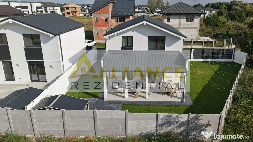 CASA MODERNA | Comuna Berceni | Mobilata si Utilata | Teren 370 mp - Berceni (Bucuresti-Ilfov)