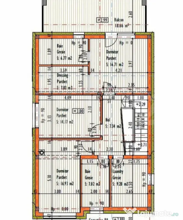 Proiect 2 case individuale: 340 mp utili, 1540 mp teren, Fel - Feleacu (Cluj)