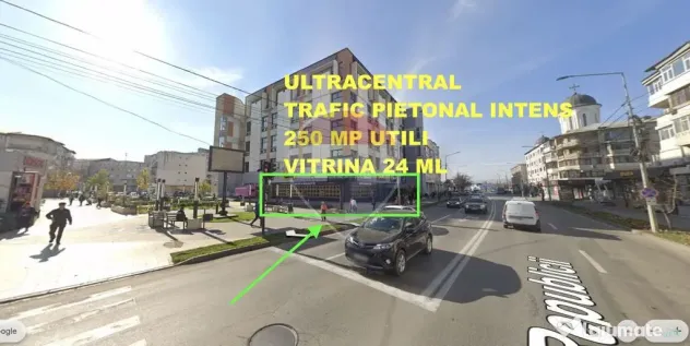 Spațiu comercial 244mp Ultracentral Milcov - Focsani (Vrancea)