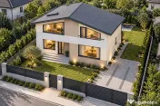 CASĂ CONTEMPORANĂ CU AUTONOMIE ENERGETICĂ RIDICATĂ - TUNARI 