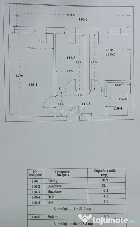 2 camere Theodor Pallady decomandat, centrală, an 2025, 68 - Bucuresti (Bucuresti-Ilfov)