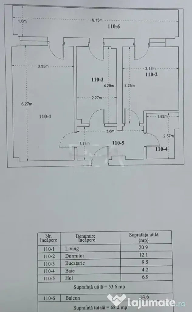 2 camere Theodor Pallady decomandat, centrală, an 2025, 68 - Bucuresti (Bucuresti-Ilfov)