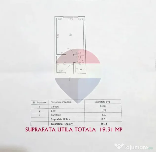 Garsoniera de inchiriat mobilată și utilată | Vitan Fizicienilor - Bucuresti (Bucuresti-Ilfov)