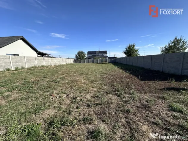 Teren intravilan 597 mp - toate utilitatile - Urseni - Urseni (Timis)