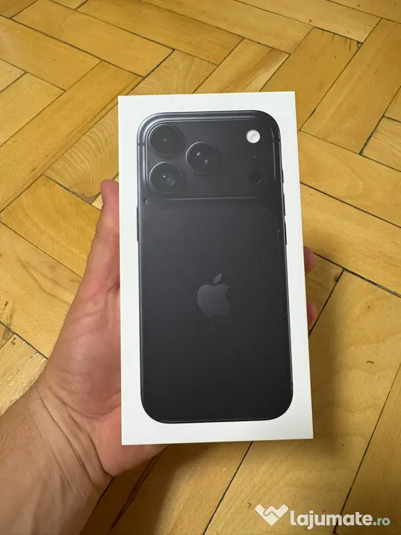 Vand 2 iPhone 18 pro Burgundy si unul Black, 256 GB, sigilat