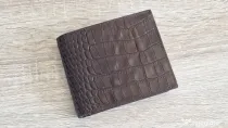 Portofel barbatesc BOND NON – piele naturala Premium (model Croco) - NOU
