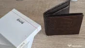 Portofel barbatesc BOND NON – piele naturala Premium (model Croco) - NOU