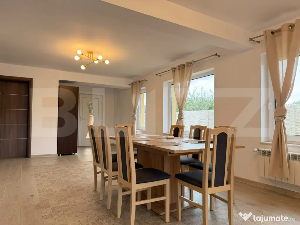 Casa individuala de inchiriat , 4 dormitoare , 4 bai , teren - Rasnov (Brasov)