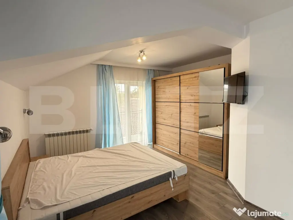 Casa individuala de inchiriat , 4 dormitoare , 4 bai , teren - Rasnov (Brasov)