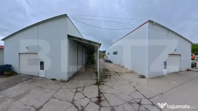 Hală 440 mp | 10 km de oras | Curent trifazic și acces cam - Livezile (Bistrita-Nasaud)